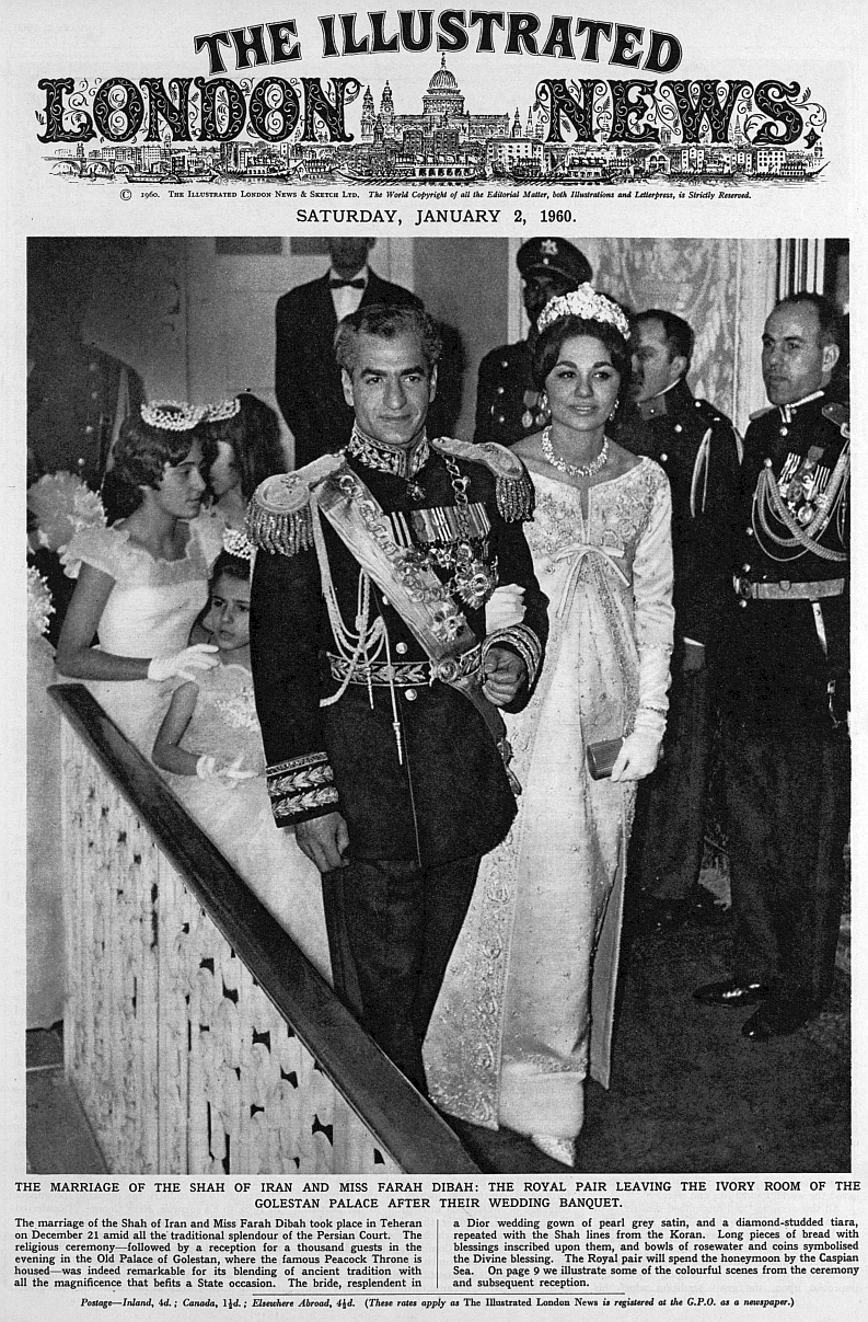 wedding Shah of Iran